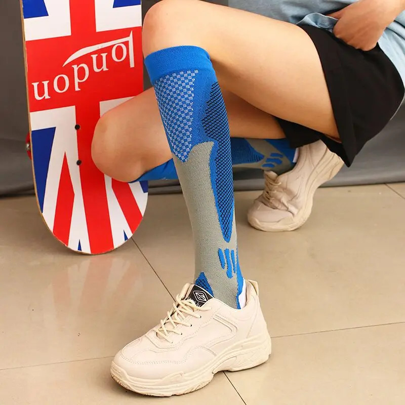 Running Men Women Compression Socks For Football Anti Fatigue Pain Relief 20-30