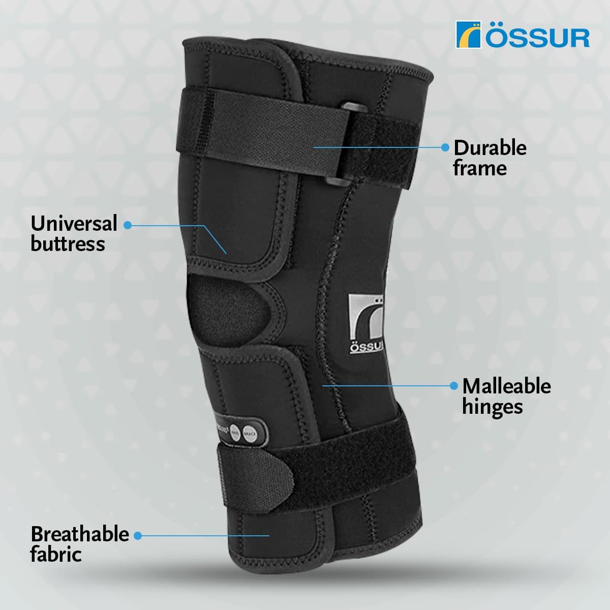 Össur Rebound Knee Sleeve – Ultimate Support for Active Lifestyles (Small)