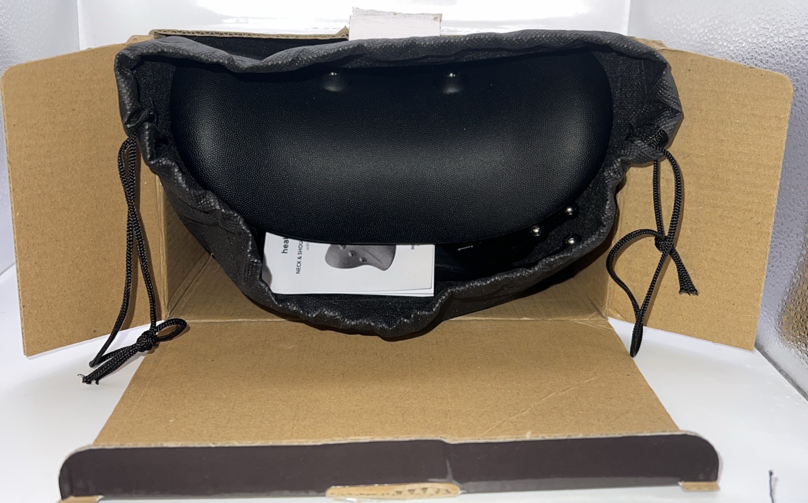 Open Box HealthSmart Neck & Shoulder Traction Device & Relaxer w/ Carrying Bag