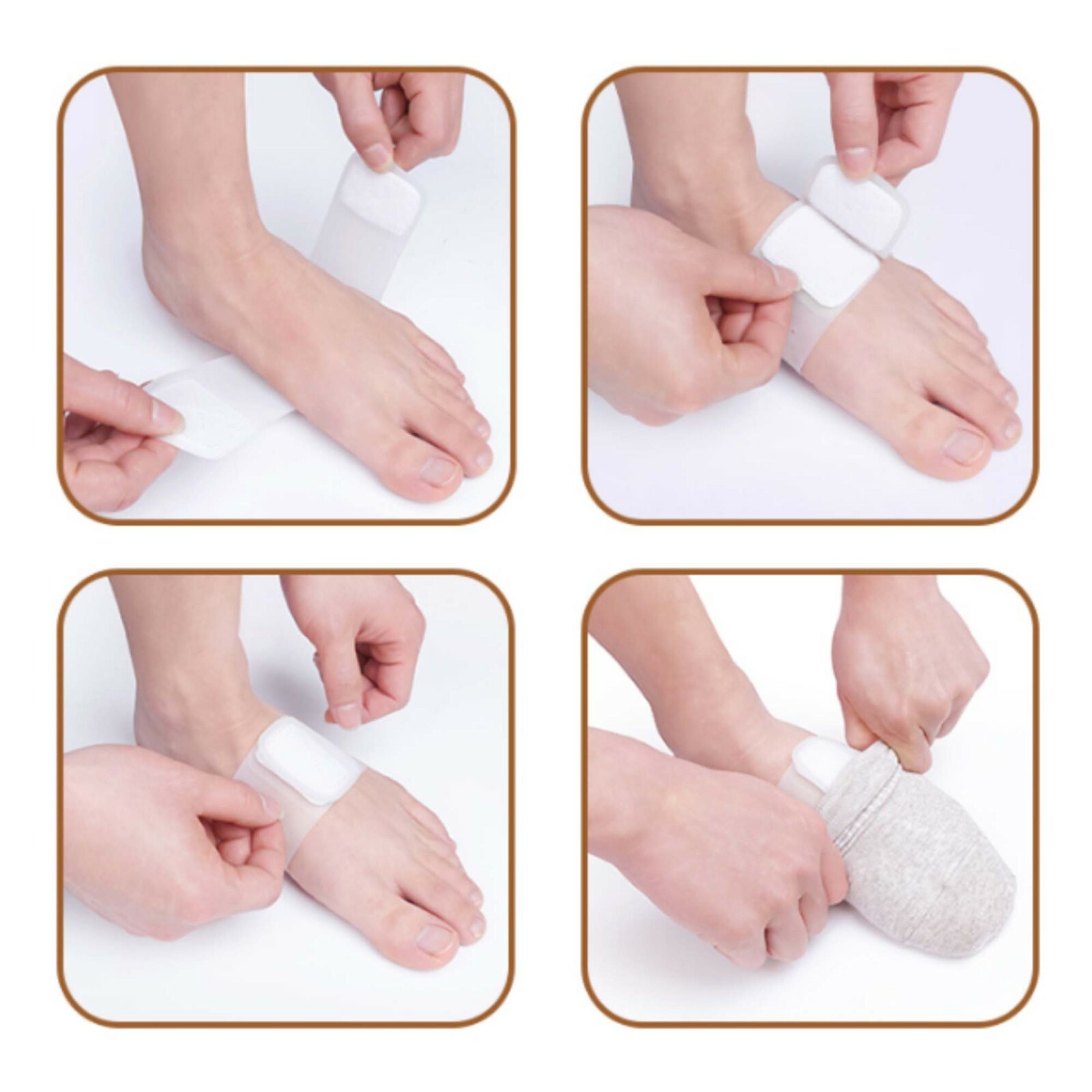 Adore Pro Flat Foot Arch Support Silicone Foot Pad Plantar Fasciitis Pain Relief