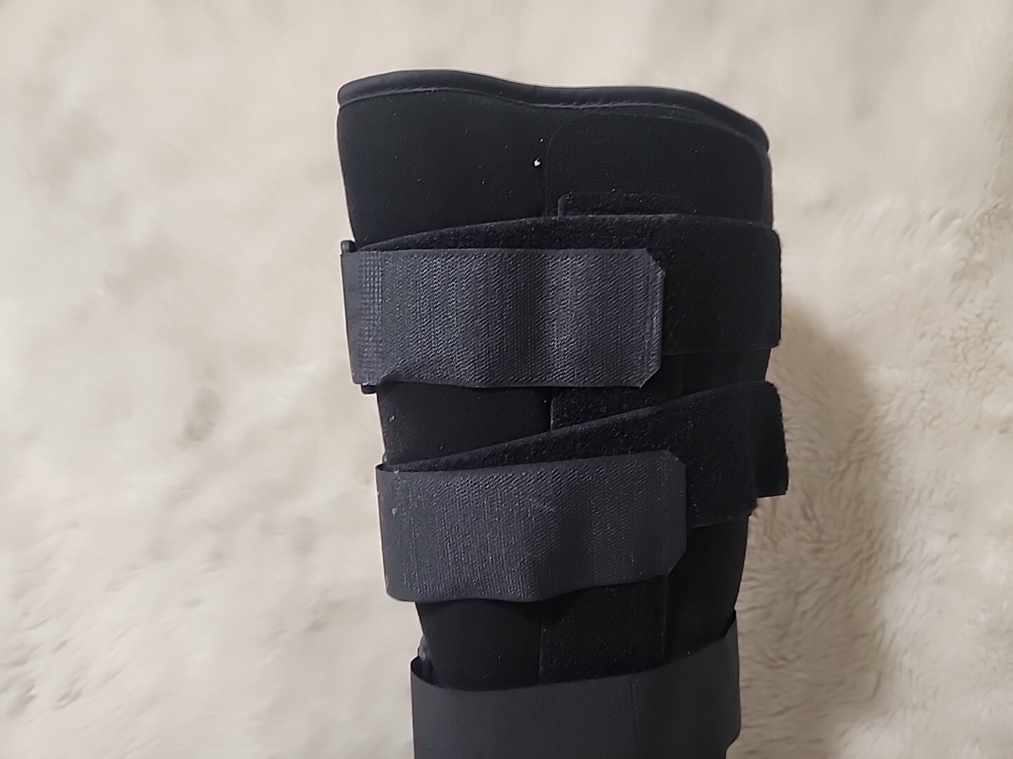 Darco Body Armor Walker Boot w/ Square Toe Guard 18″ Tall Cushion Air Liner Sz 1