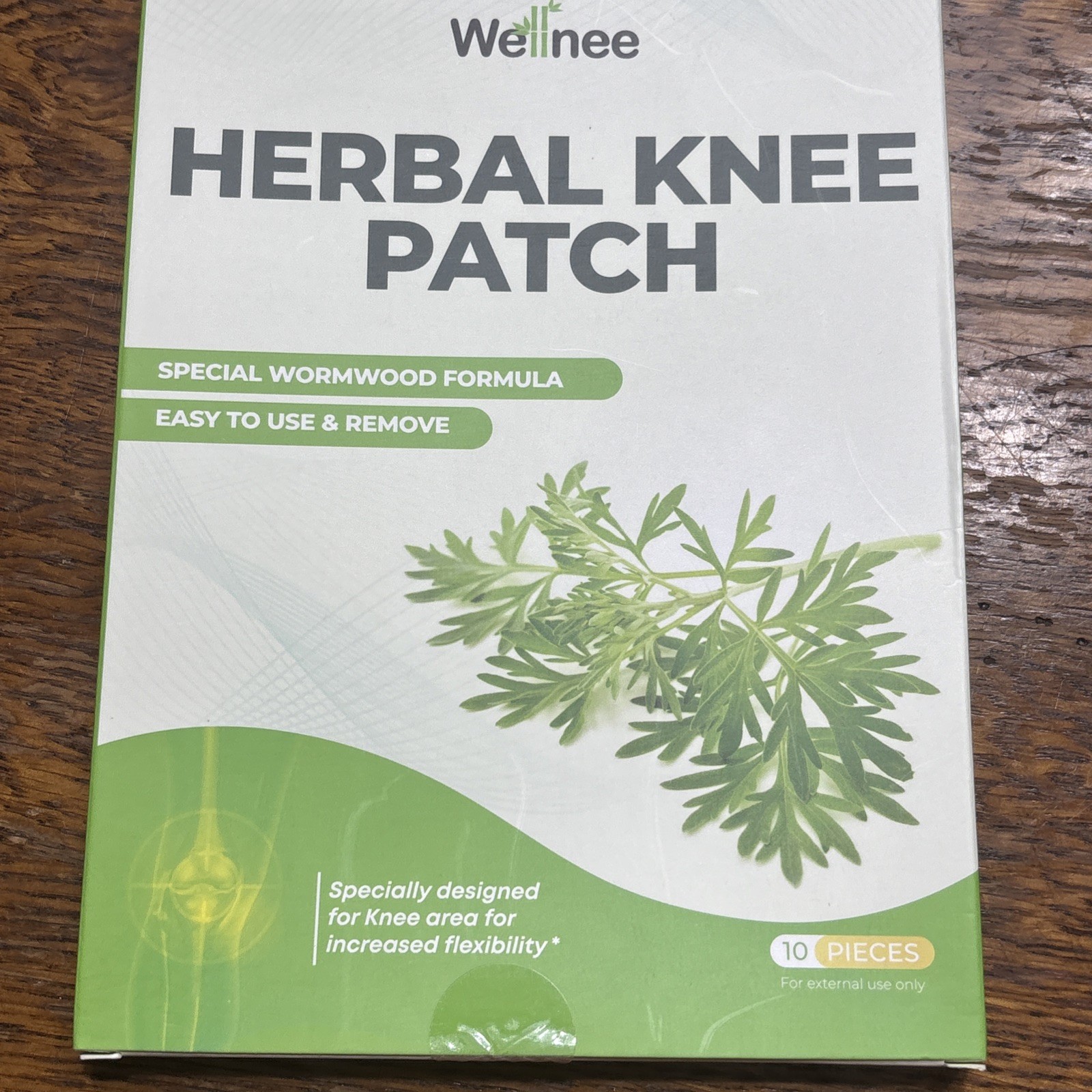 Wellnee Original Herbal Knee Patch – Wellknee Plaster for Knee Support & Musc…