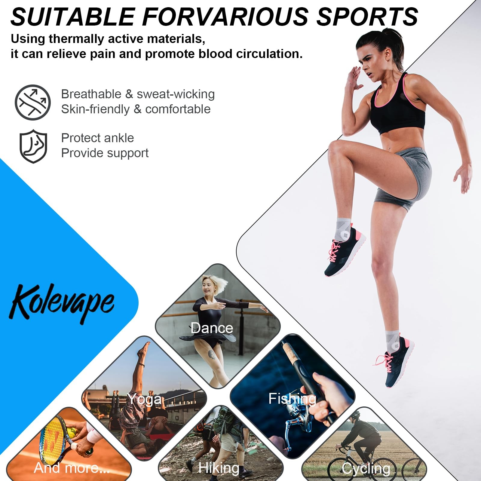 3 Pairs Neuropathy Socks for Women & Men,Nano Comprex Ankle Sleeves Protectio…
