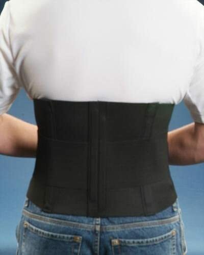 Hope Orthopedic Back Brace Lumbo Lux Small 26″- 32″ (Black) 15 Degrees