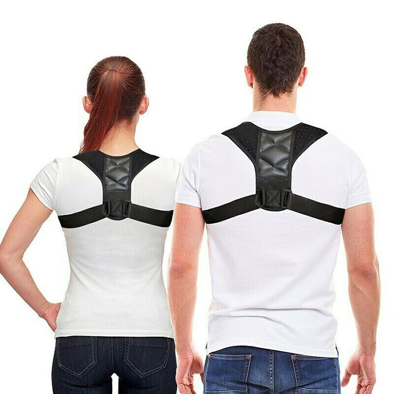 Posture Corrector Support Belt Adjustable Women Men Medical Clavicle US