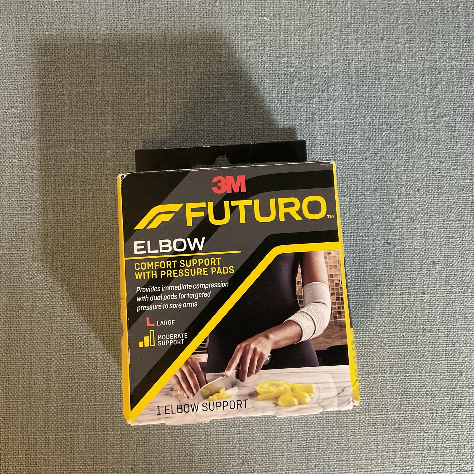 Futuro Elbow Support with Pressure Pads, Moderate Stabilizing Support Leg L3B