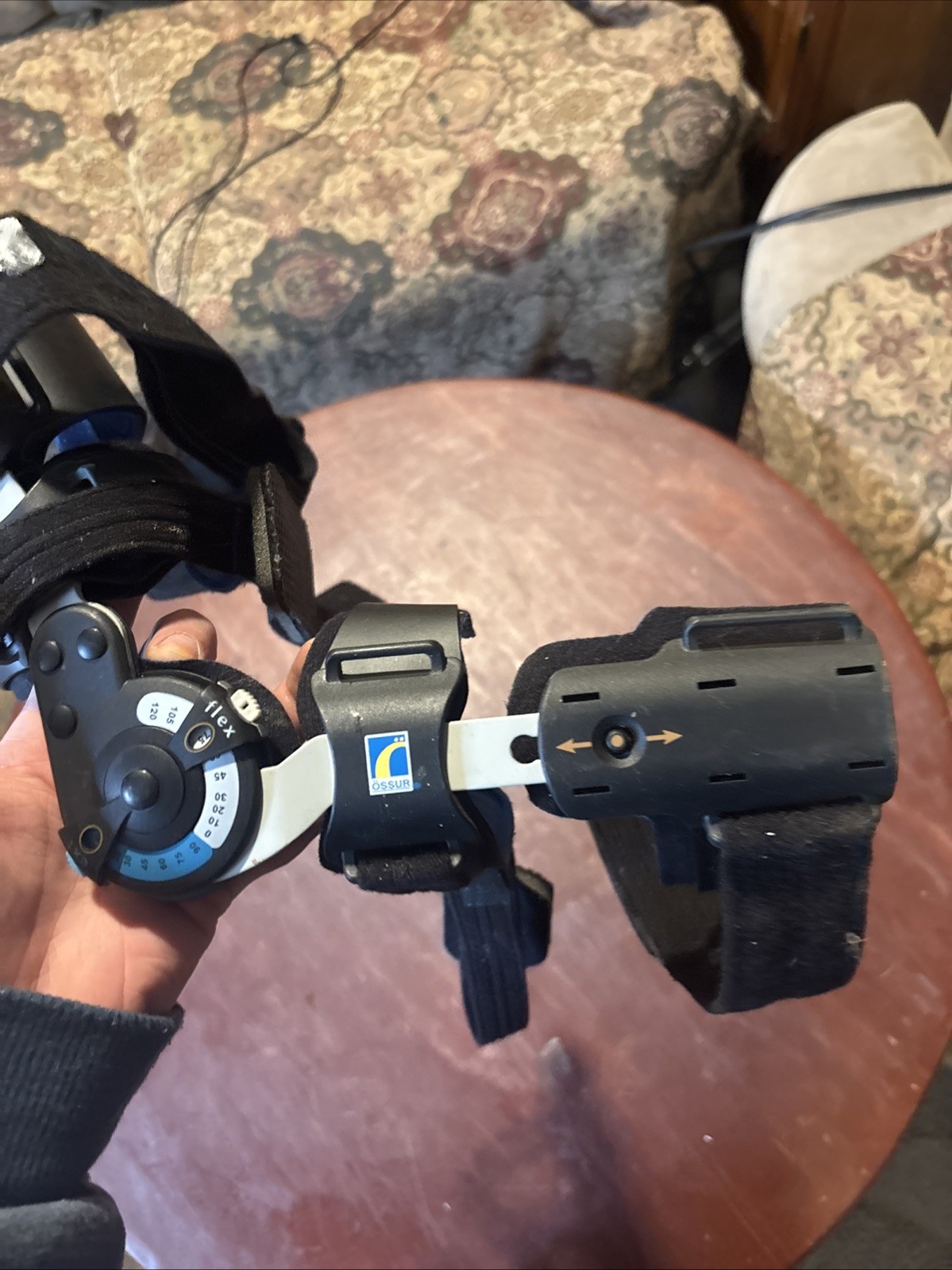 Ossur Rebound Post Op Elbow Brace w/ Strap – Right Arm – Adjustable ROM