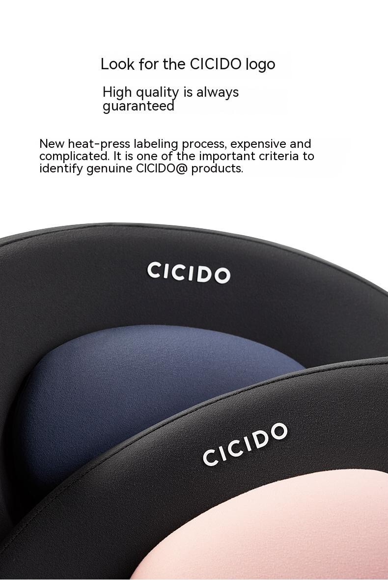 CICIDO Car Seat Lumbar Pillow Back Support Cushion Memory Foam Adjustable Home