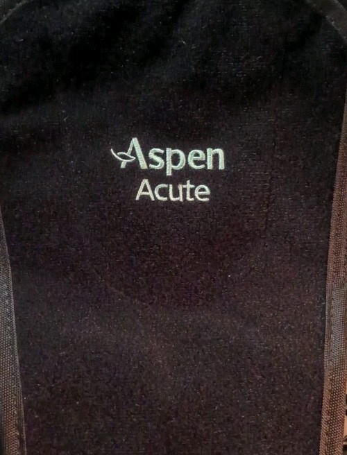 Aspen Acute Back Brace – Adjustable – One Size – Black “NICE CONDITION”.