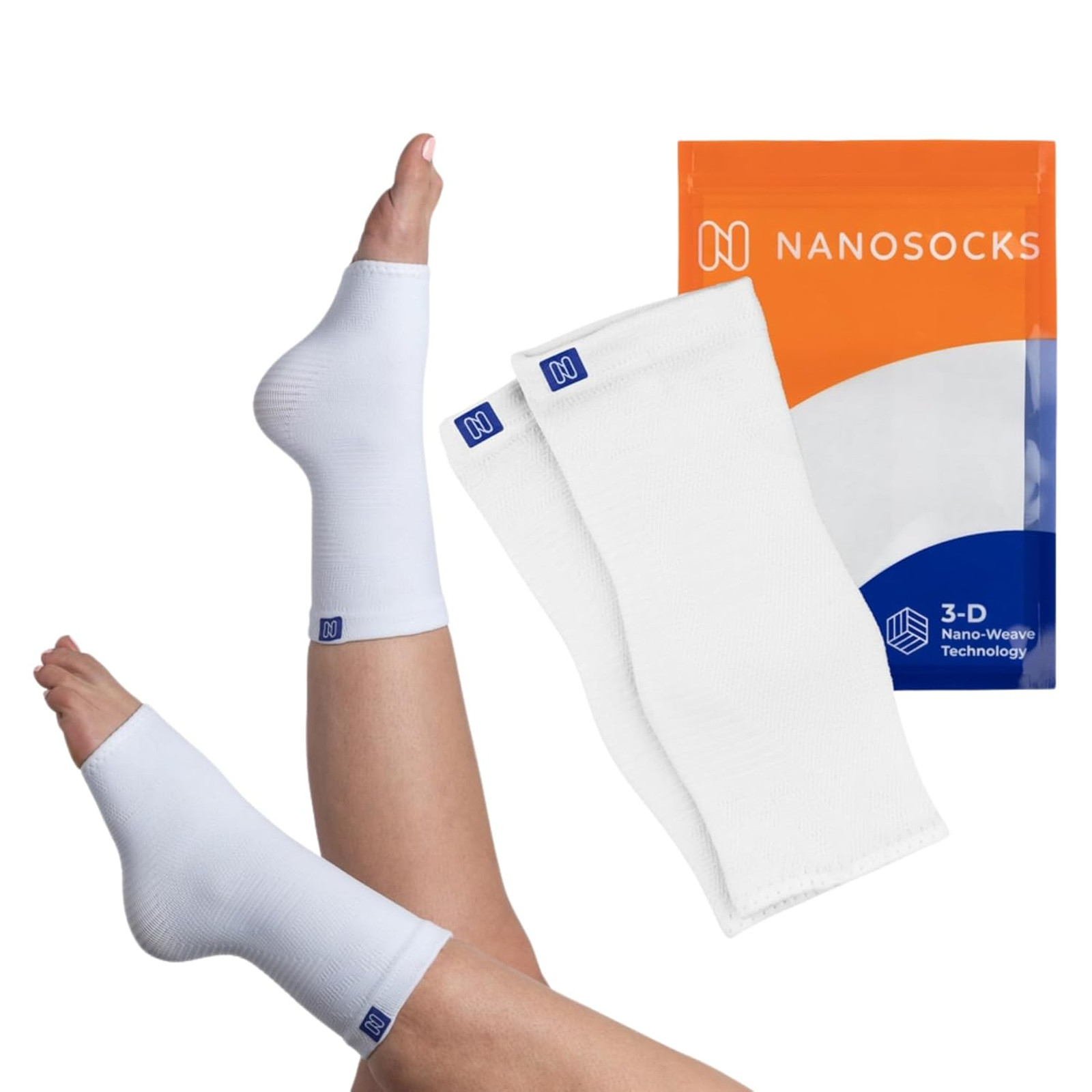Compression Socks for Men and Women Toeless Support Sleeve for Neuropathy