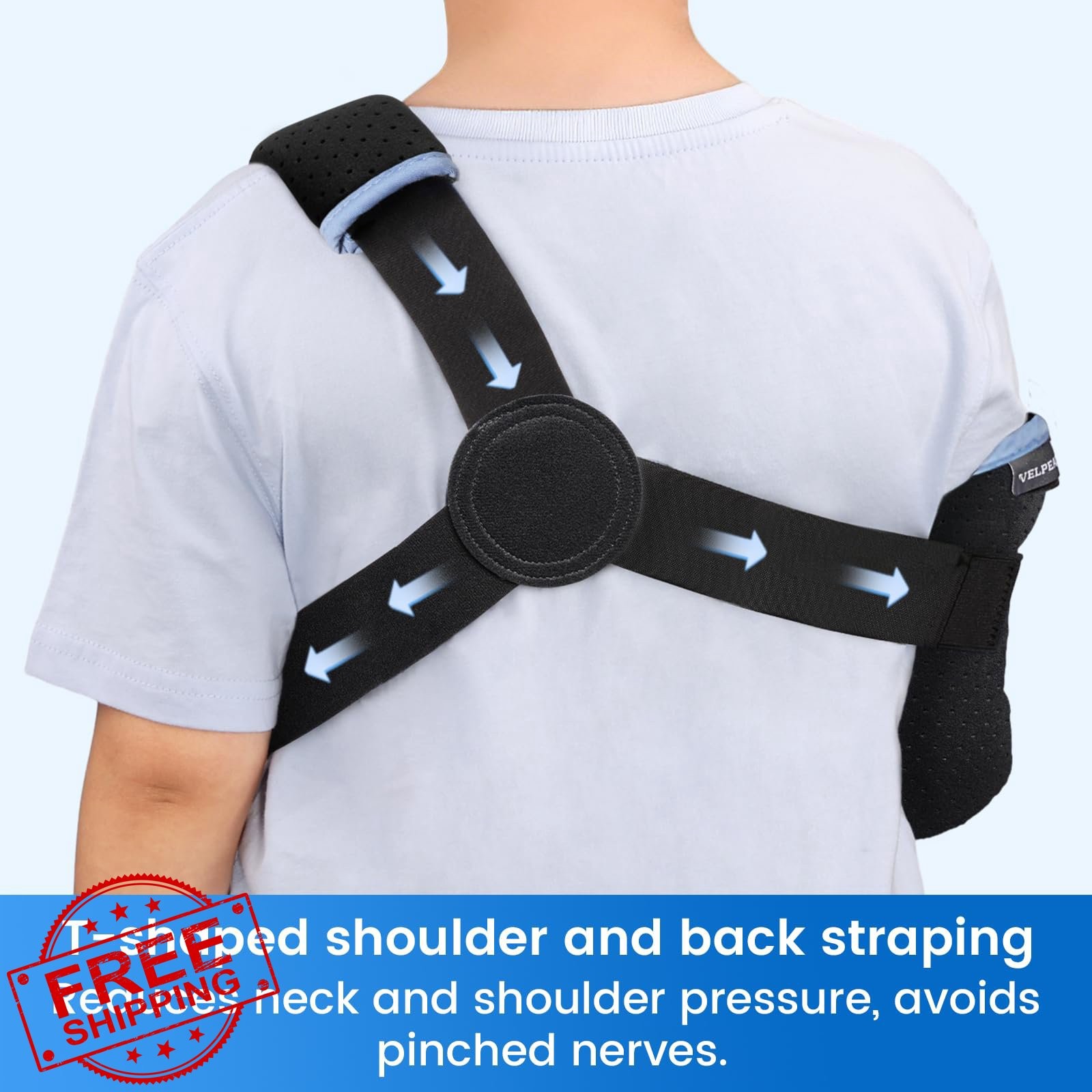 Velpeau Kids Arm Sling XXS Right Hand Ventilated Brace Children
