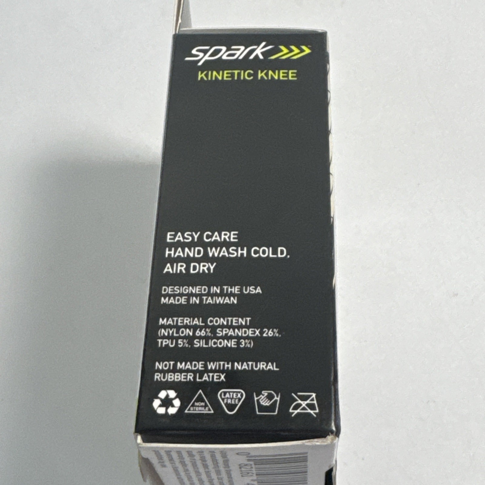 Brand New Spark Kinetic Knee Compression Fused W/ Kinesiology Sleeve Sz Medium M