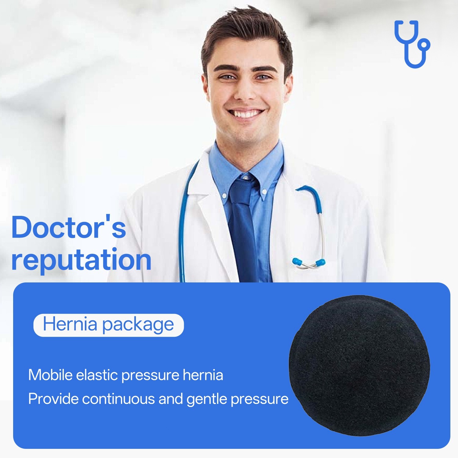 Umbilical Hernia Belt for Adults，abdominal support solution designed for Unisex