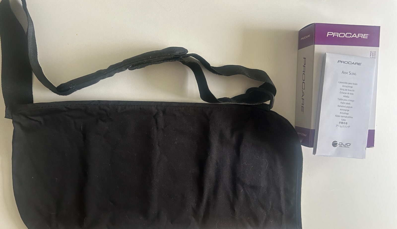 ProCare Deluxe Arm Sling Large New In Box 79-84007 Black