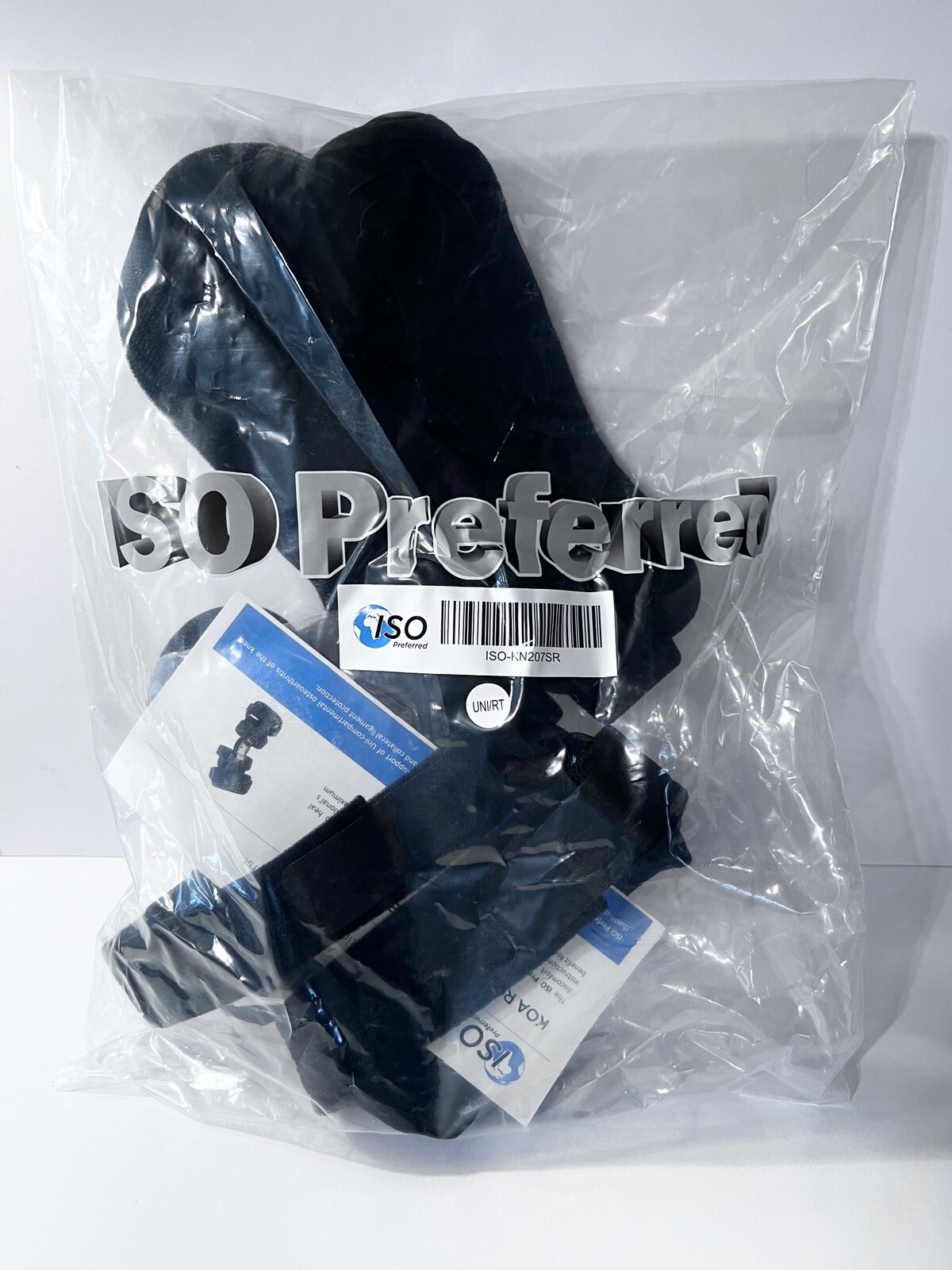 NEW ISO Preferred ROM Hinge Knee Brace KN207SL RIGHT Arthritis, Meniscus Tears