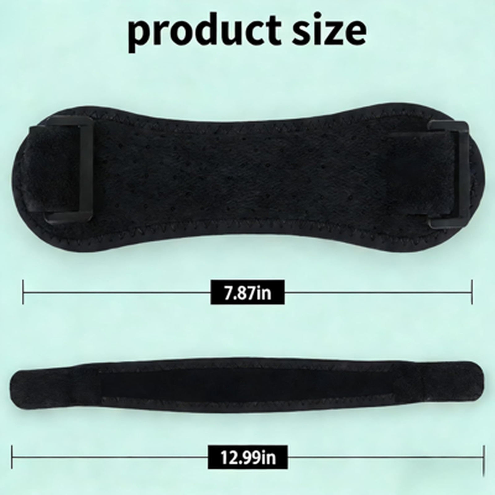 Knee Support Brace for Women Men Double Knit Patella Tendon Straps for Running