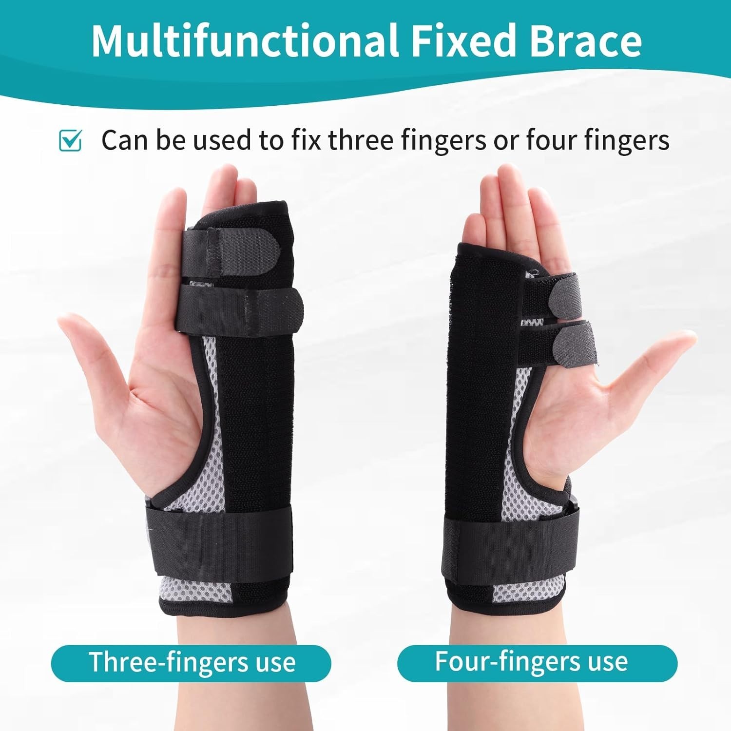 Trigger Finger Splint – Multi-Finger Brace, Adjustable Hand&Wrist Support
