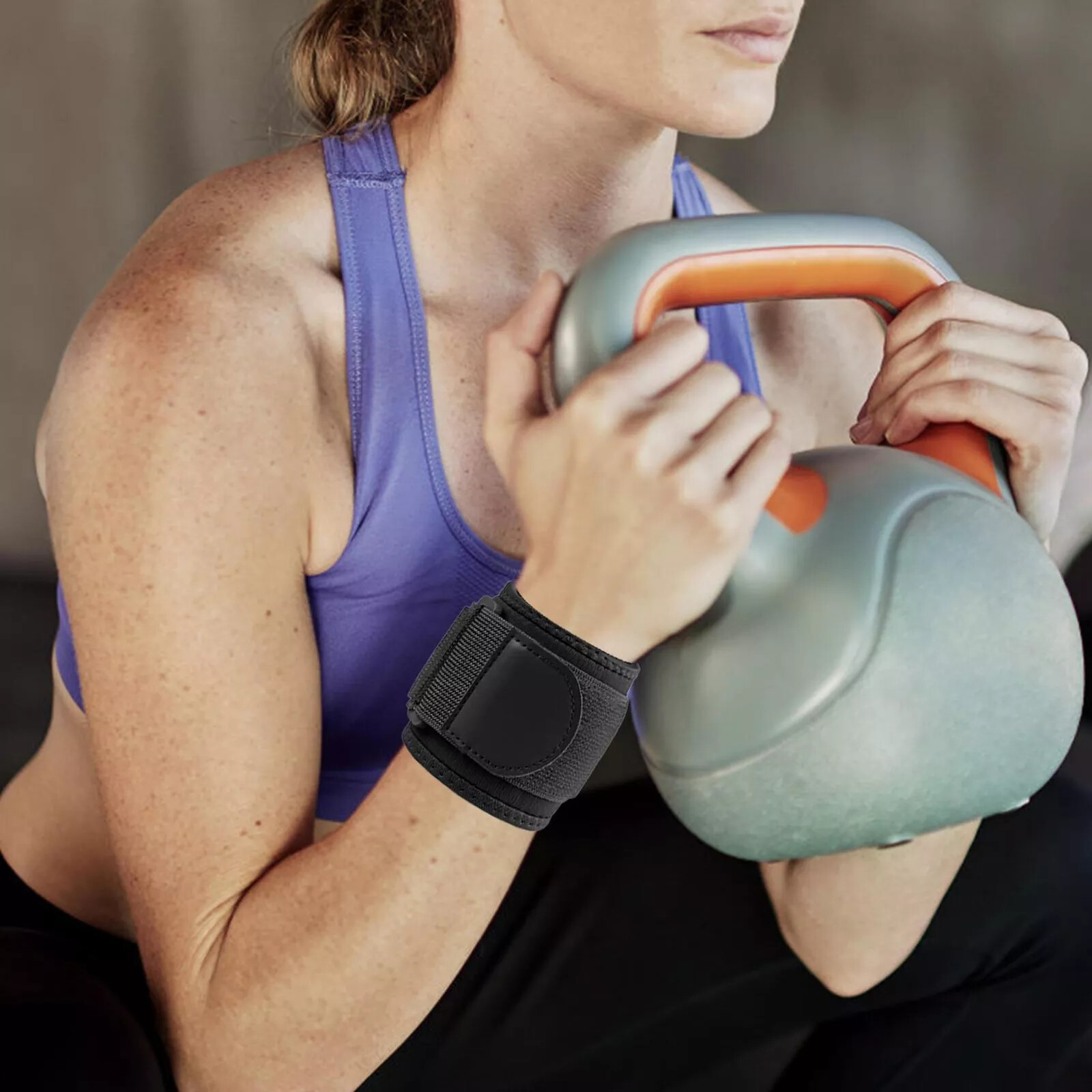 Sports Wrist Band Brace Wrap Adjustable Support Gym Strap Carpal Tunnel Bandage