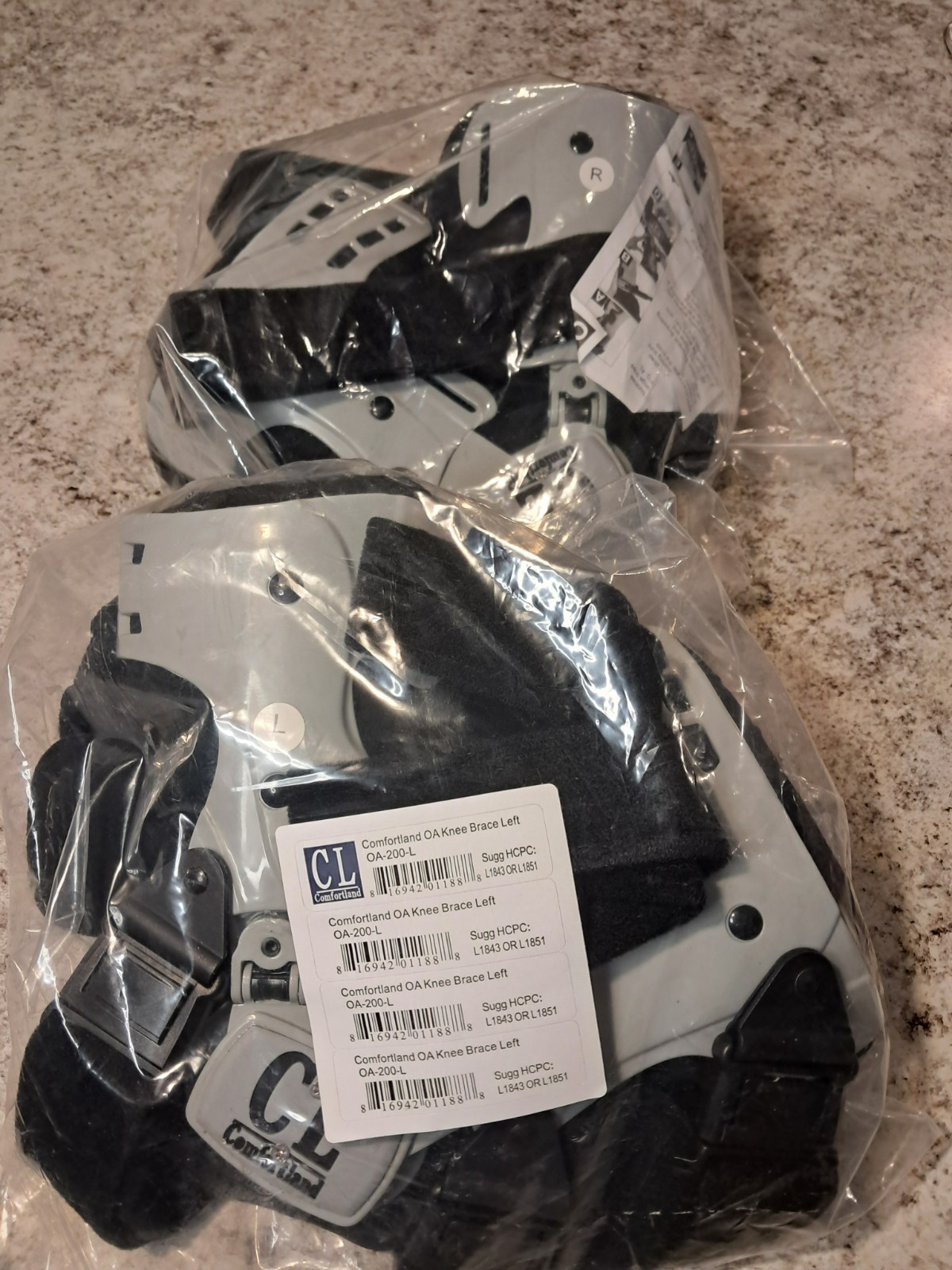 Comfortland OA Hinged Knee Brace Right & Left w/ Tools Medical Grade Braces