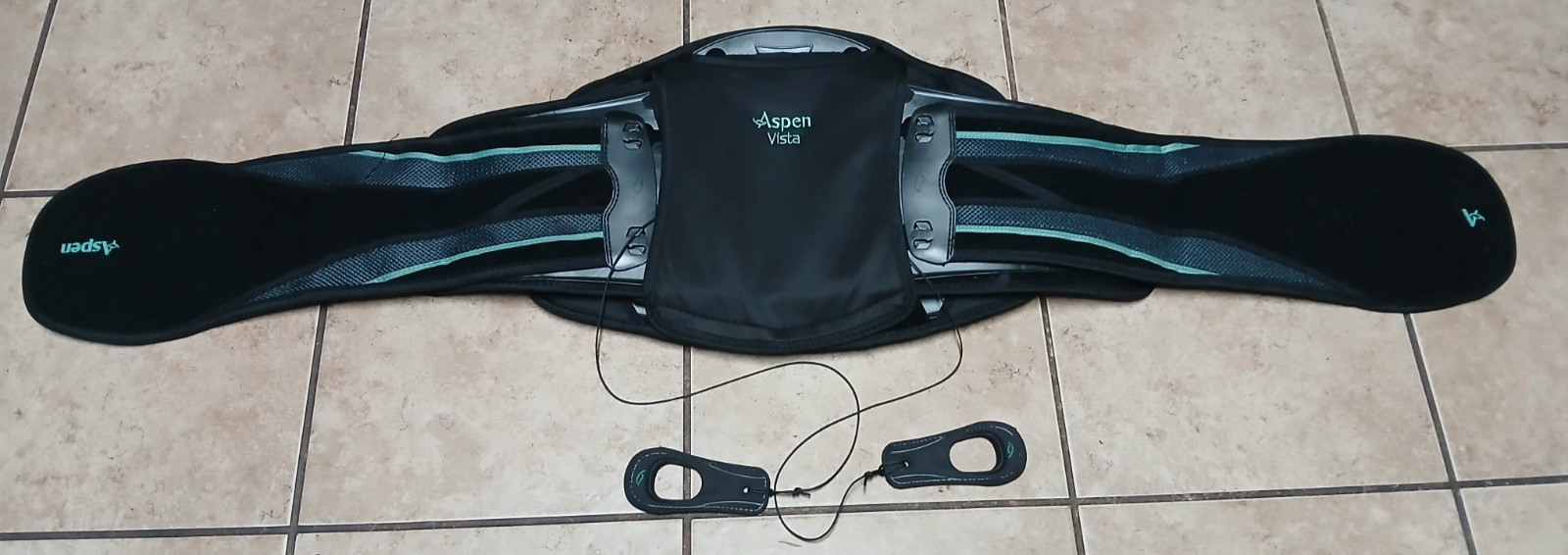 Aspen Vista Lower Back Spine Support Brace Adjustable to Sizes S-XXL