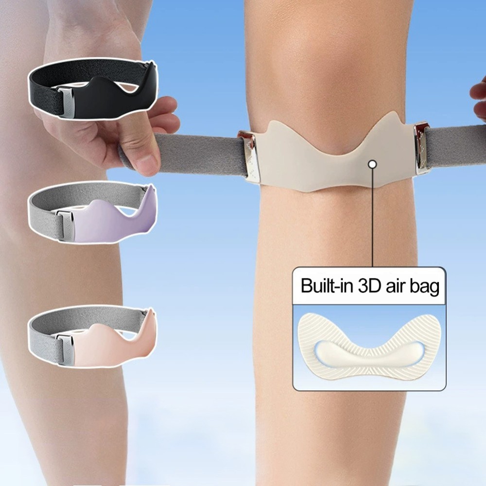 Precision Strap Knee Brace Silicone Pad Adjustable Breathable Sport