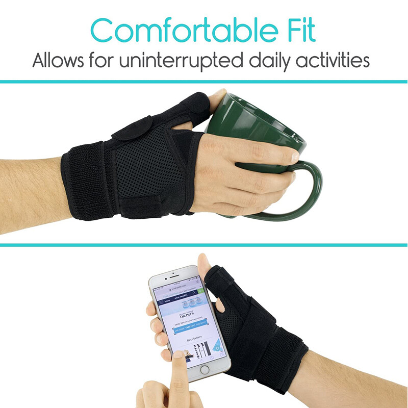 Thumb Brace Wrist Support Hand Splint for Carpal Tunnel Tendonitis Pain Relief