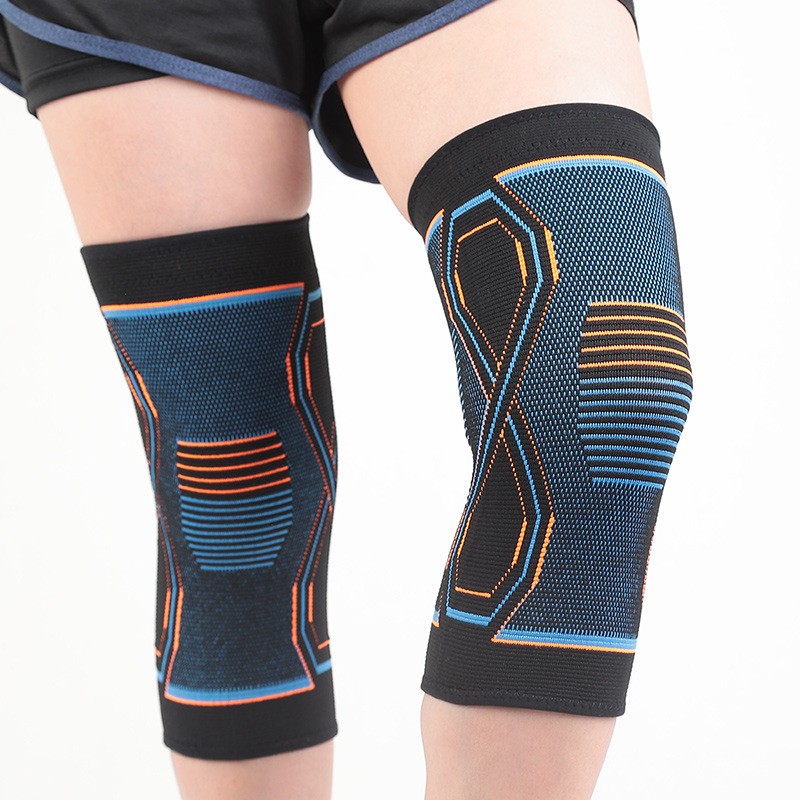1/2x Compression Knee Sleeves Athletic Knee Covers for Running Knee Pain Sports
