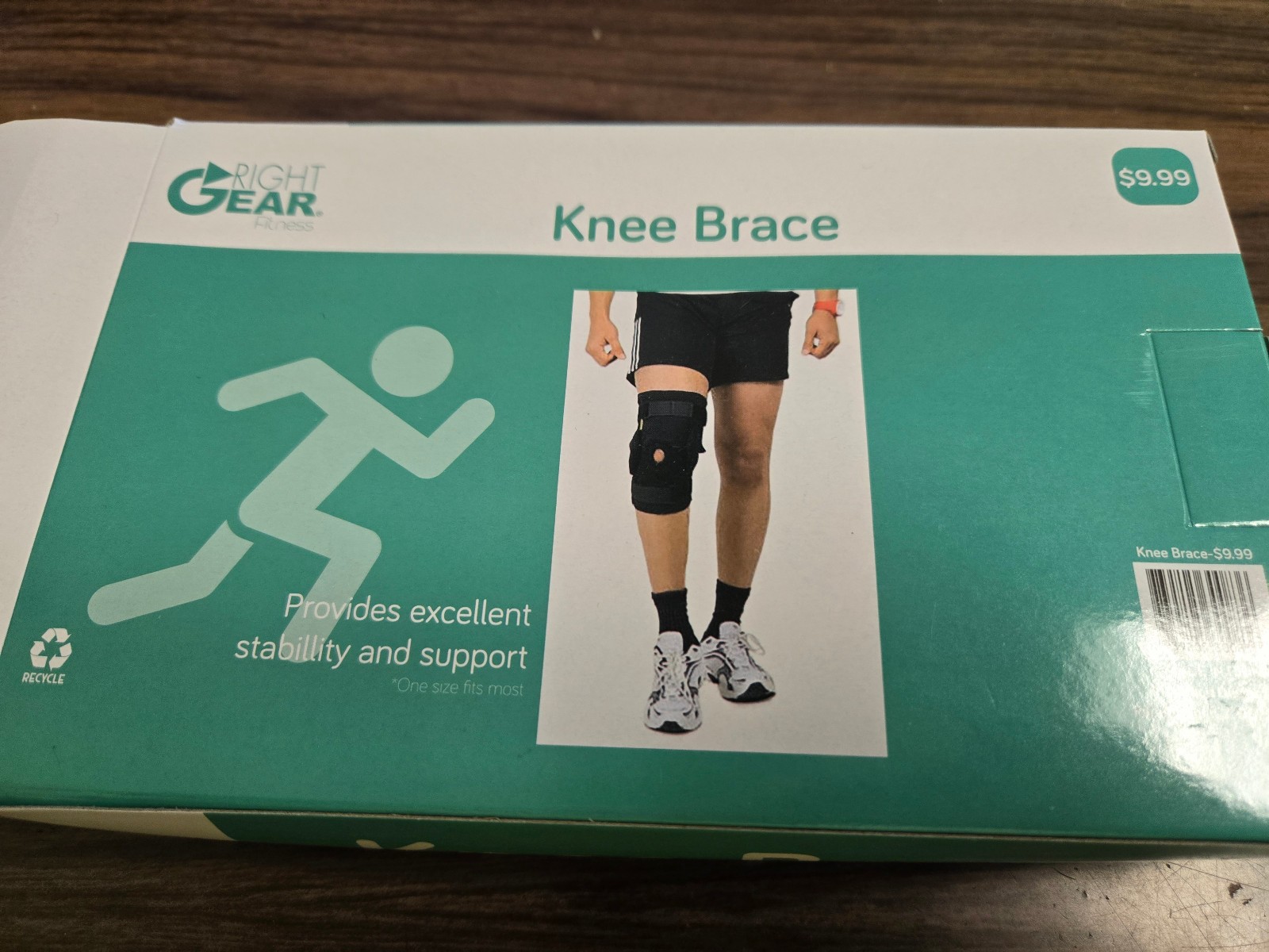 Right Gear Fitness Knee Brace (One size fits most) – New Old Stock