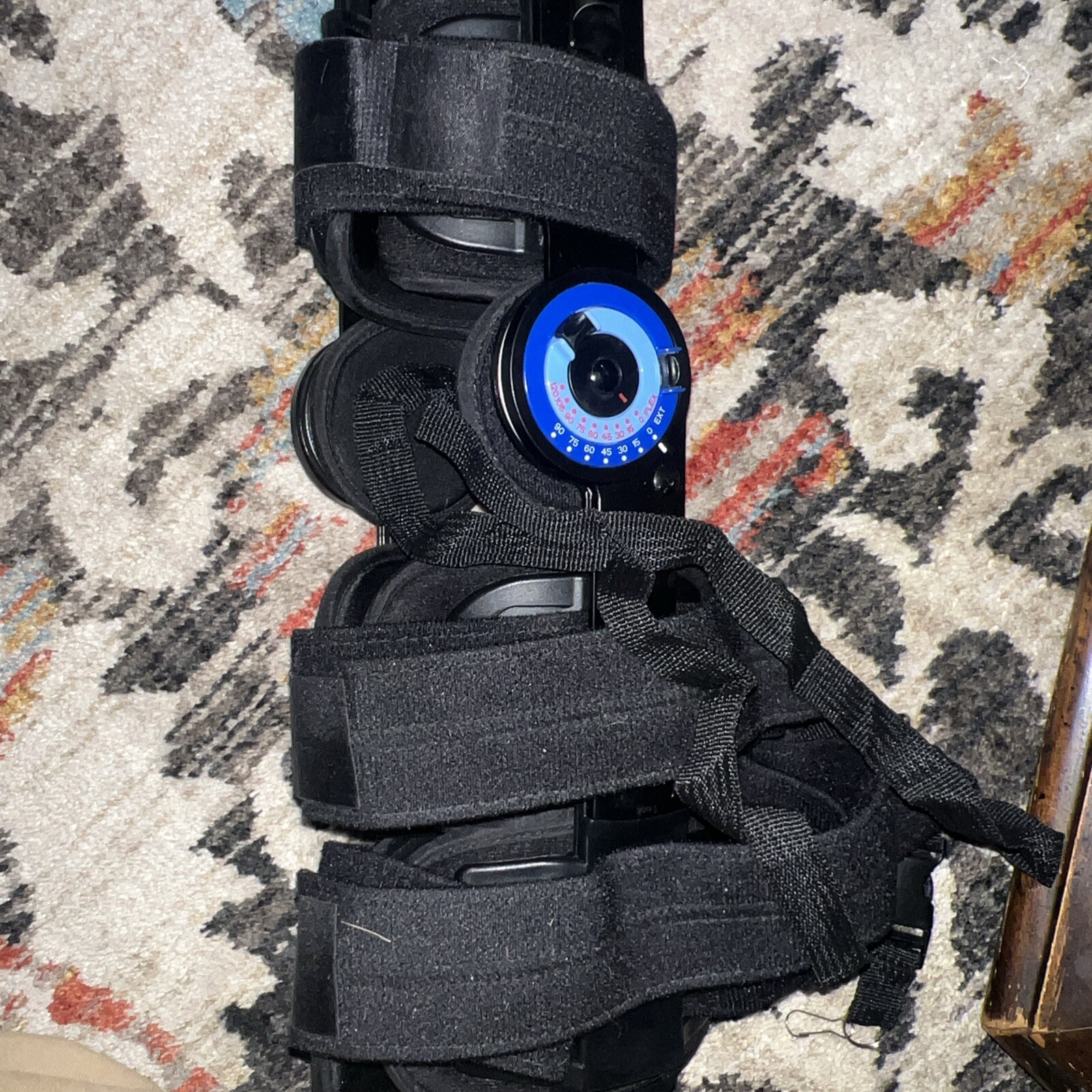 Orthomen Hinged ROM Knee Brace Post Op Knee Brace for Recovery Stabilization