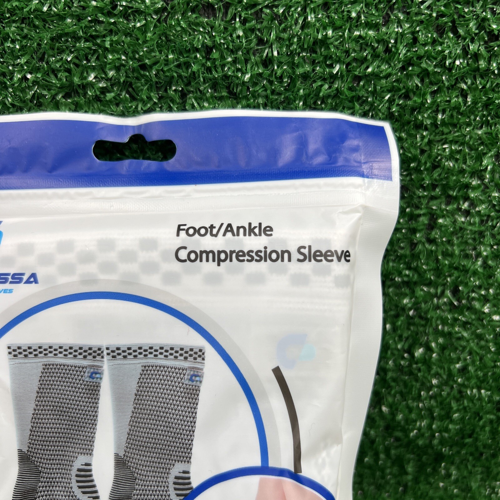 Compressa Foot Ankle Compression Sleeve Unisex One Size Fits Most New Sealed