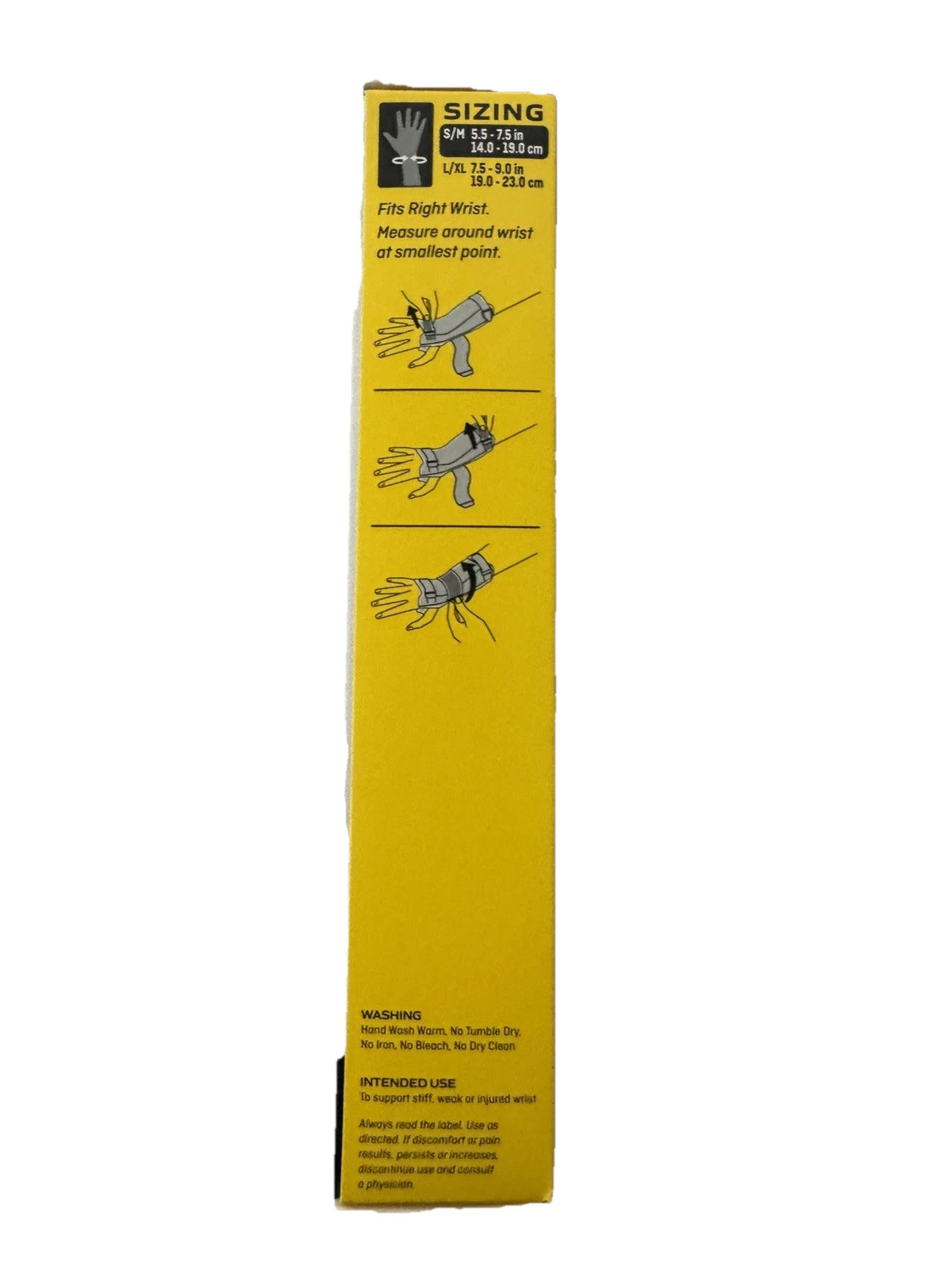 3M Future Wrist Right Deluxe Stabilizer Size S/M 5.5-7.5in 14.0-19.0cm