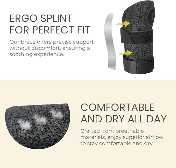 Orthese Wrist Brace Support Carpal Tunnel Splint Hand Arthritis Stabilizer Strap