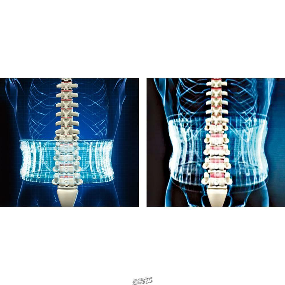 Back Lumbar Disc Decompression Belt inflatable Spinal Traction support Large