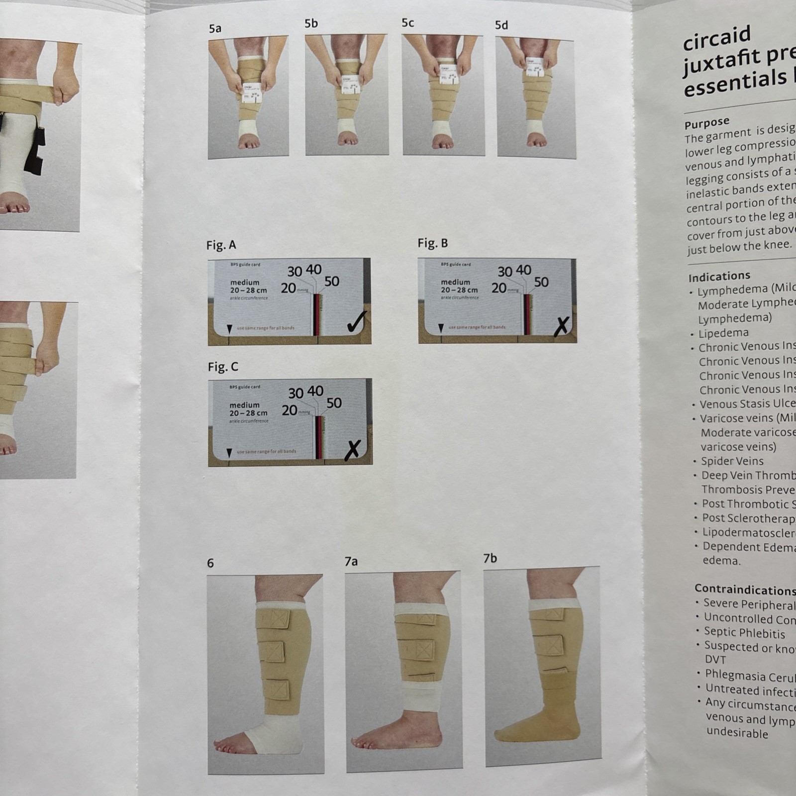 Juxtafit Premium Lower Leg Compression System Medium FC Short 23604117 NEW