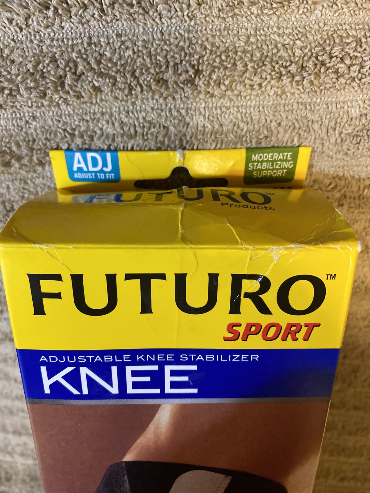 Futuro Sport Adjustable Knee Stabilizer Knee Brace 3M—New
