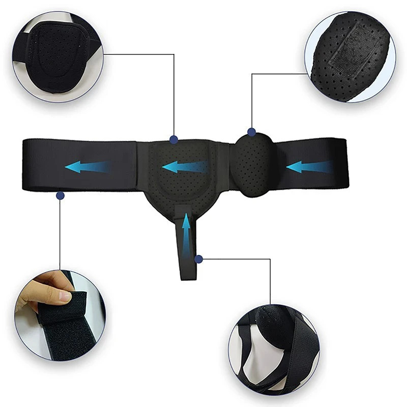 Adjustable Breathable Inguinal Hernia Belt Pain Relief Support Sport