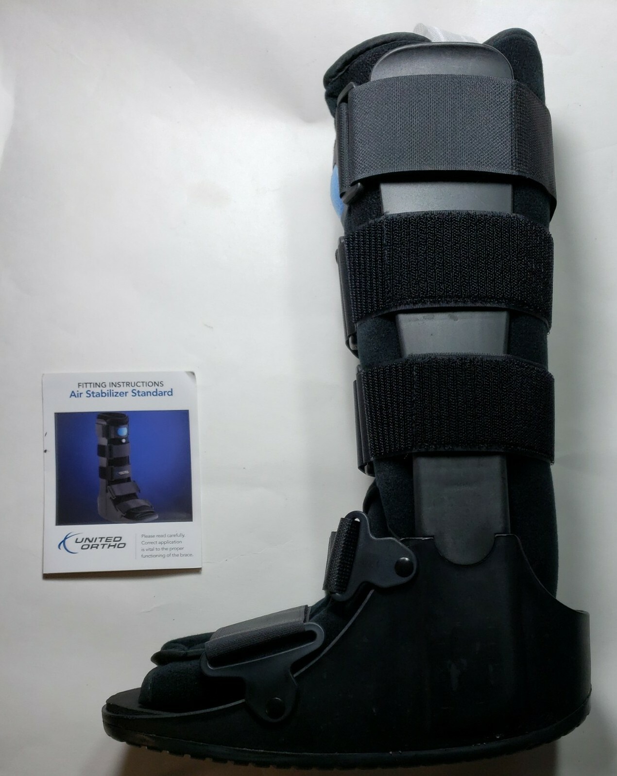 United Ortho Air Cam Walker Fracture Boot Small Black Mens: 4.5-6.5/Womens: 6-8
