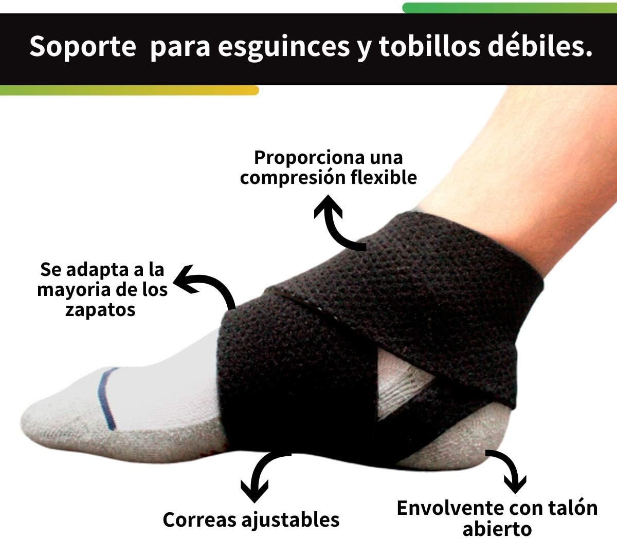 Curad Adjustable Wrap-Around Ankle Support with Open Heel