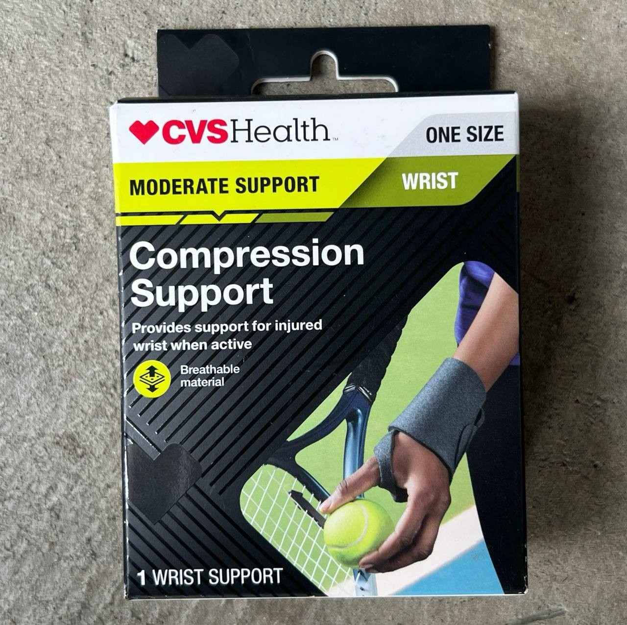 CVS Health Compression Support Moderate Wrist Support One Size