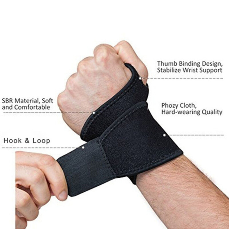 1PC Wrist Warp Adjustable Support Wrist Brace Fit for Right and Left Hand