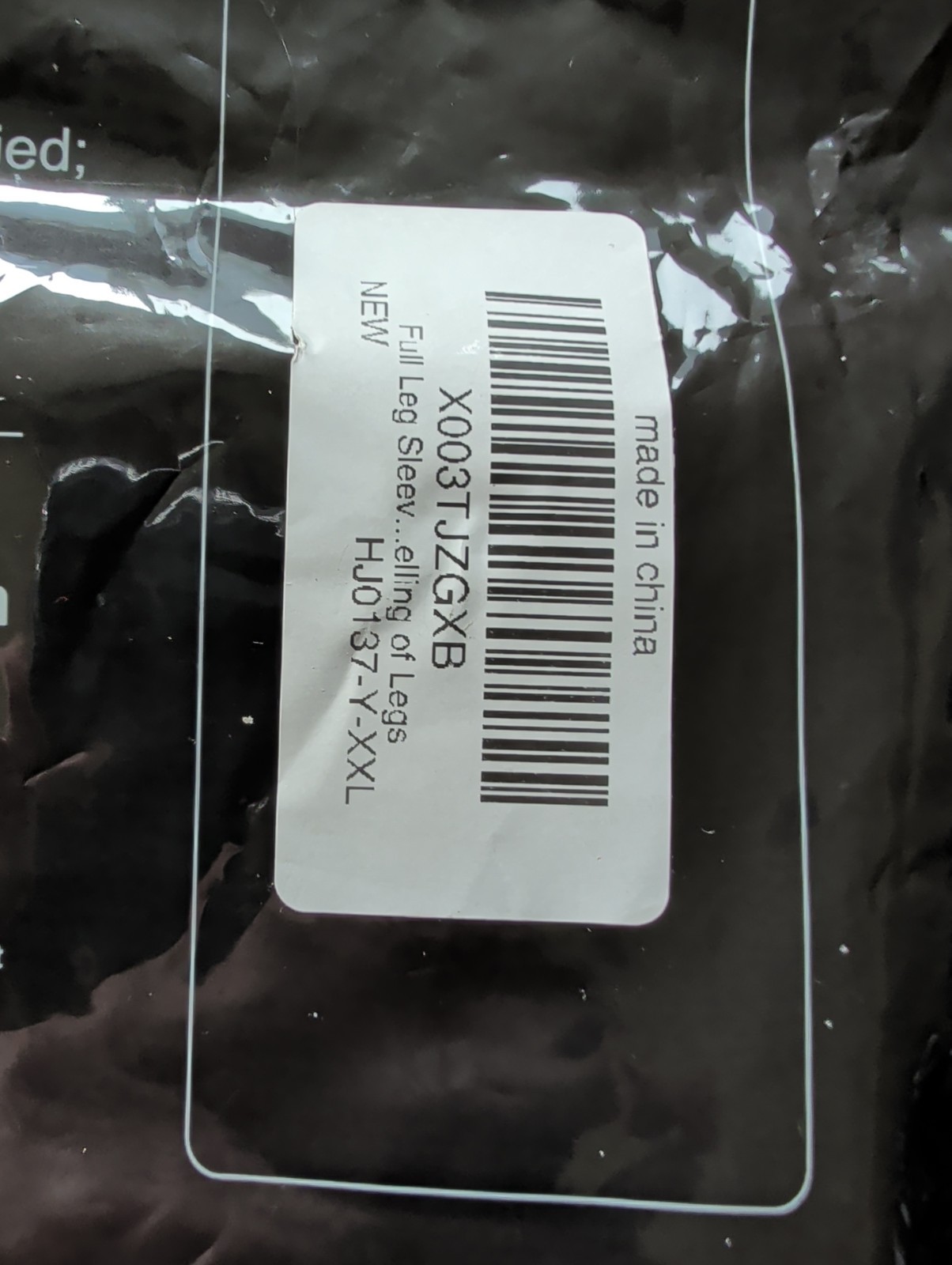 Full Leg Sleeves Long Compression Silver XXL Nip