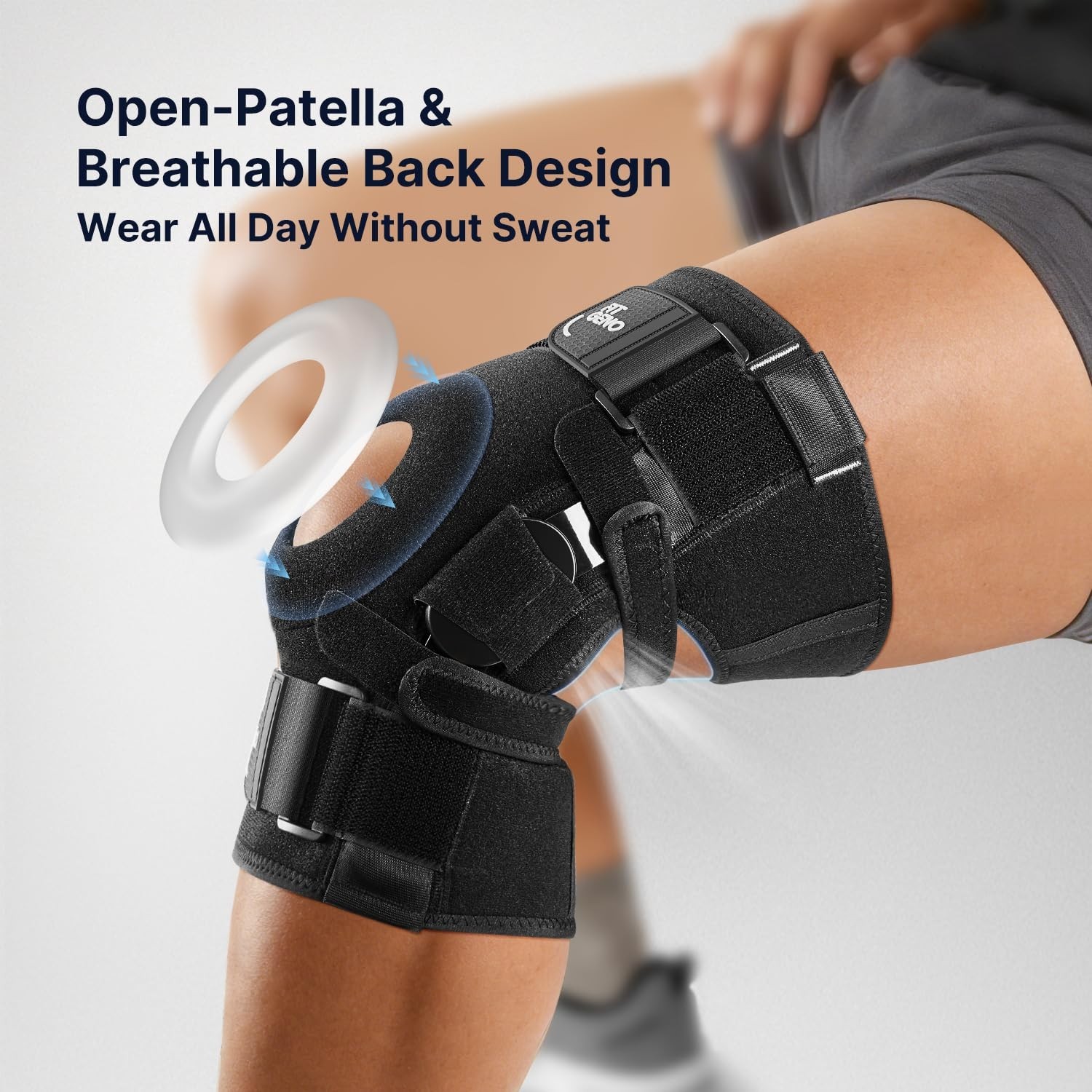 Heavy Duty Hinged Knee Brace for Active Lifestyle