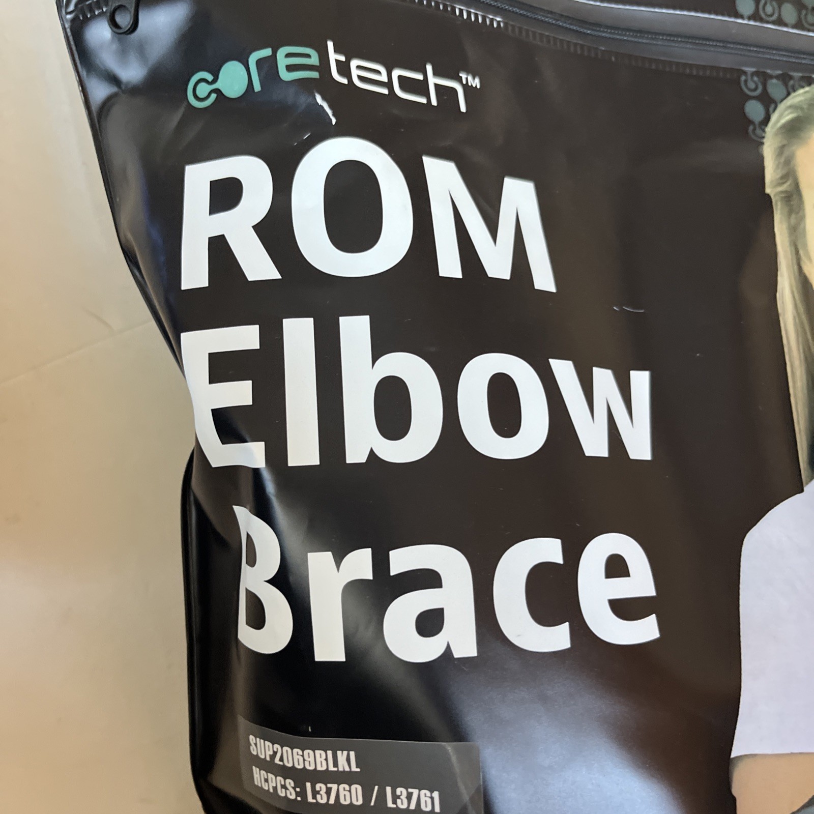 NEW CoreTech Adjustable Hinged Elbow Brace – Right- ROM Brace, Stabilizer Splint