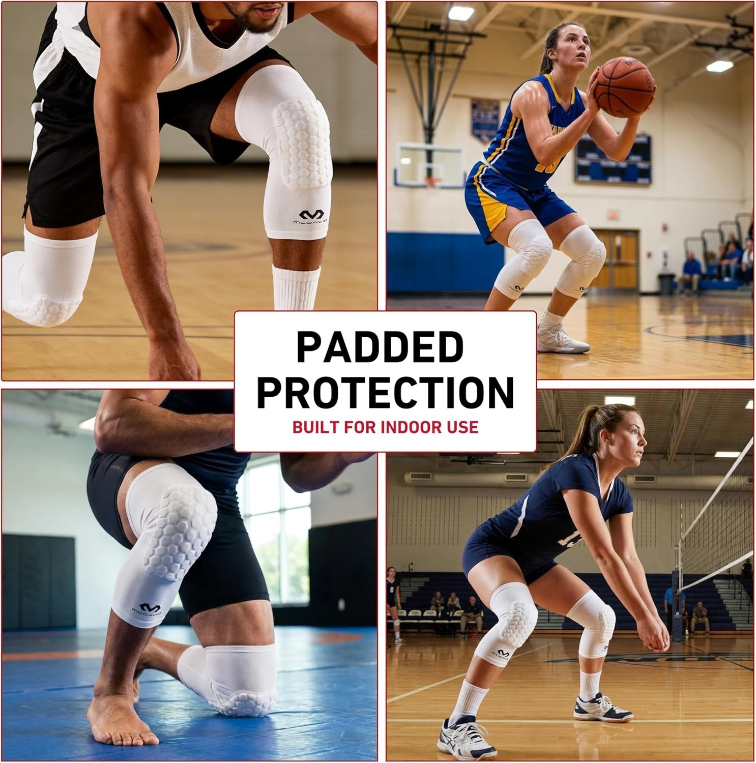 Ultimate Non-Slip Knee Compression Sleeves – Perfect for Basketball, Volleyball