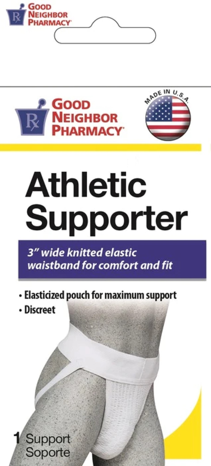 GNP Good Neighbor Pharmacy Athletic Supporter Medium