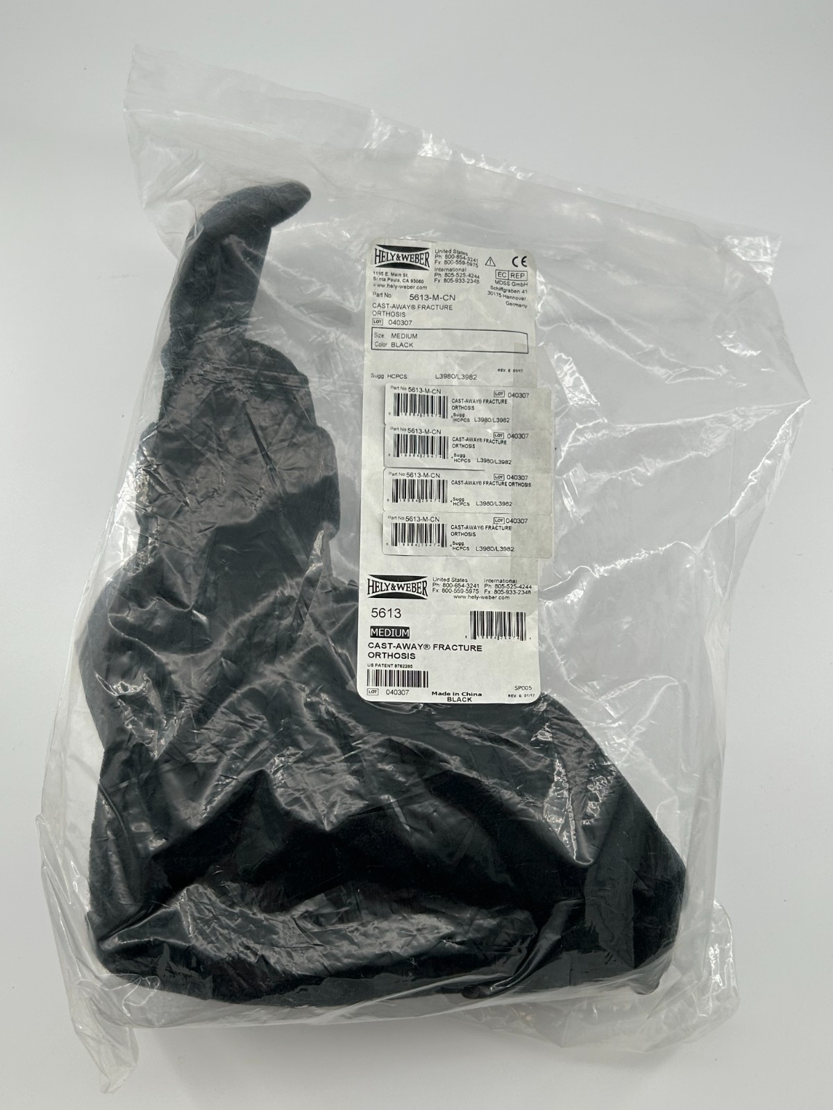 NEW Hely & Weber Tiny Cast-Away Brace 5612 – Size Medium