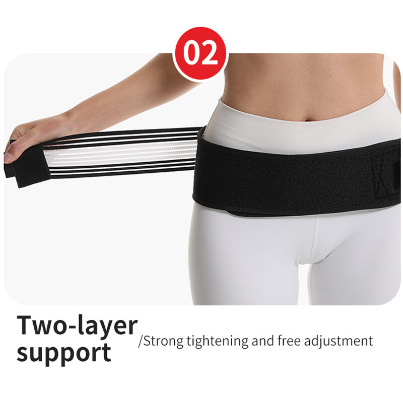 Sacroiliac Joint Hip Belt Pelvic Lower Back Support Brace Sciatica Pain Relief