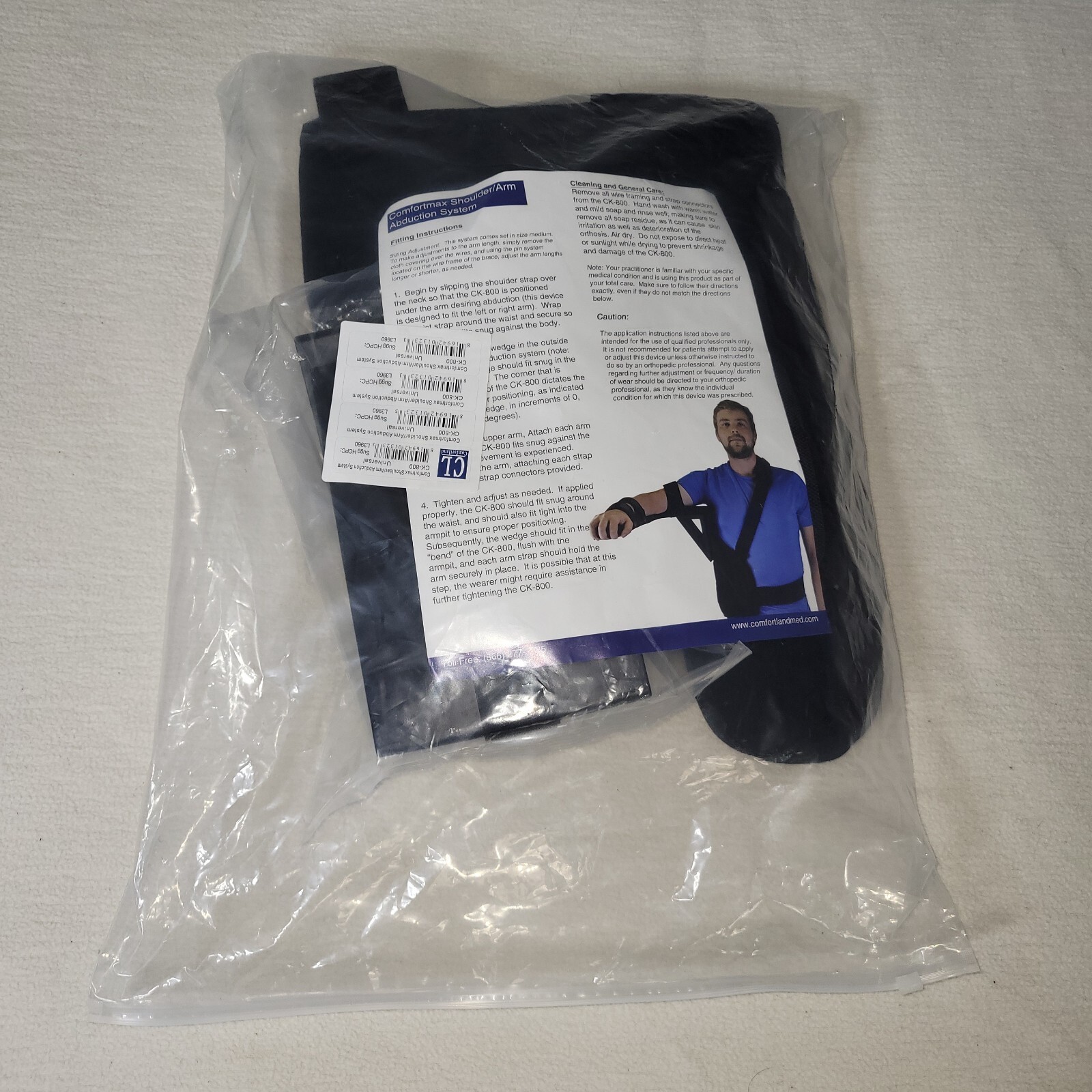Shoulder Abduction Stabilizer Brace System PDAC L3960 – Stabilize Shoulder