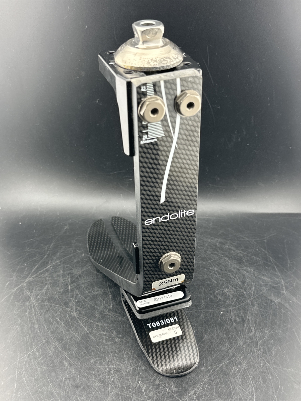 Endolite blatchford elite blade prosthetic foot. Size 26. Category 5.