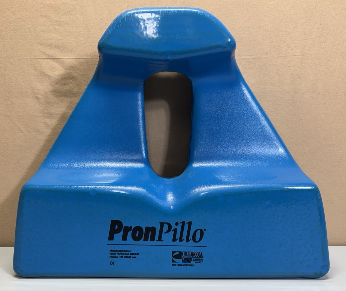 Medical Therapy Positioning Pillow PronPillo Blue Support Cushion